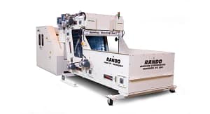 Rando Prefeeder – open back fiber feeder with photo-eye control for nonwoven lines